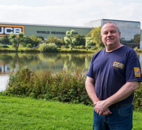 Adrian Westwood in his new job